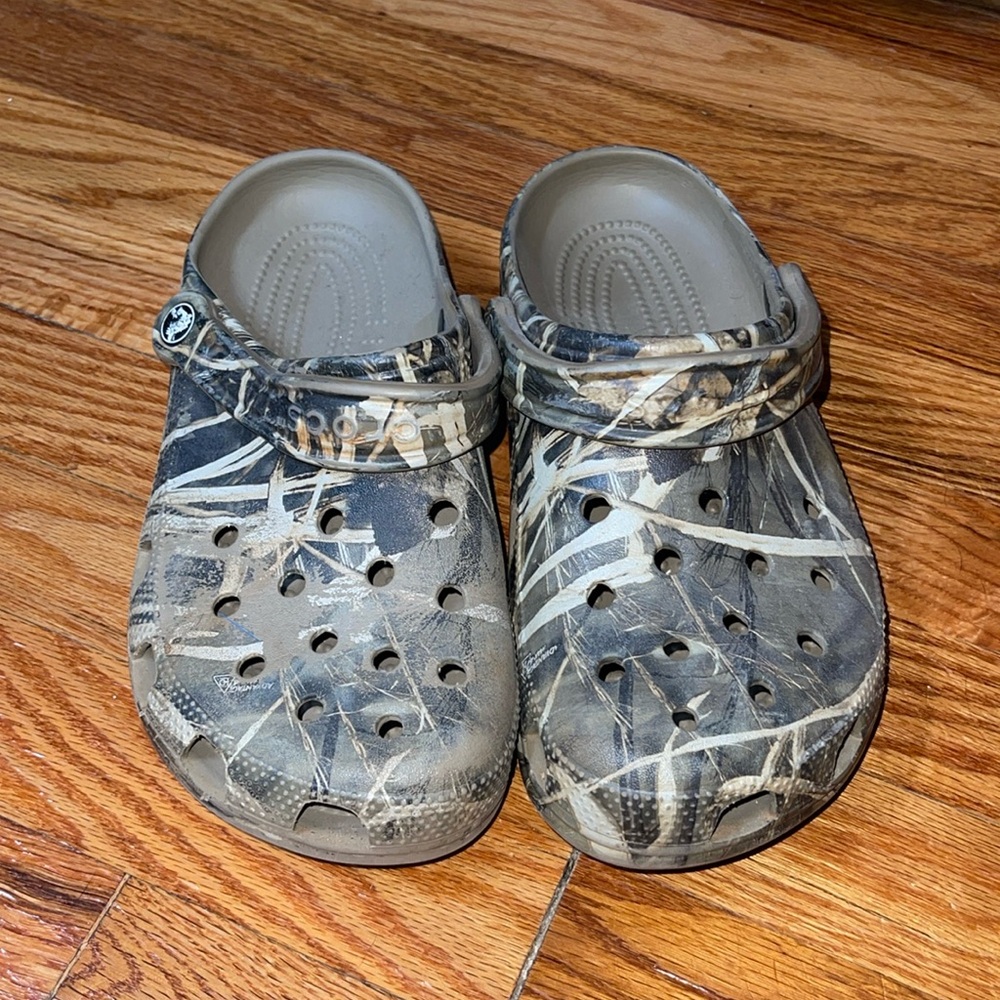 Camo Crocs